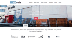 Desktop Screenshot of bilo-trade.com